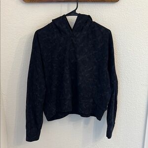 Black & Navy Camouflage Athleta Hoodie